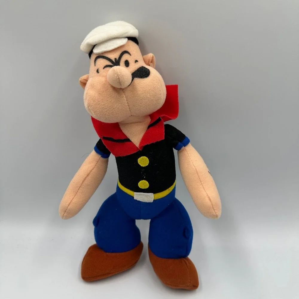 Vintage 1992 Popeye the Sailor Man Plush Play-By-Play 9